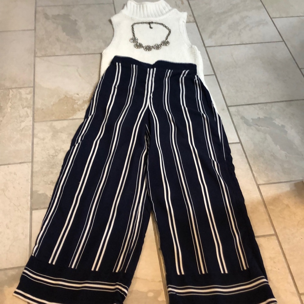 ASOS wide leg capris